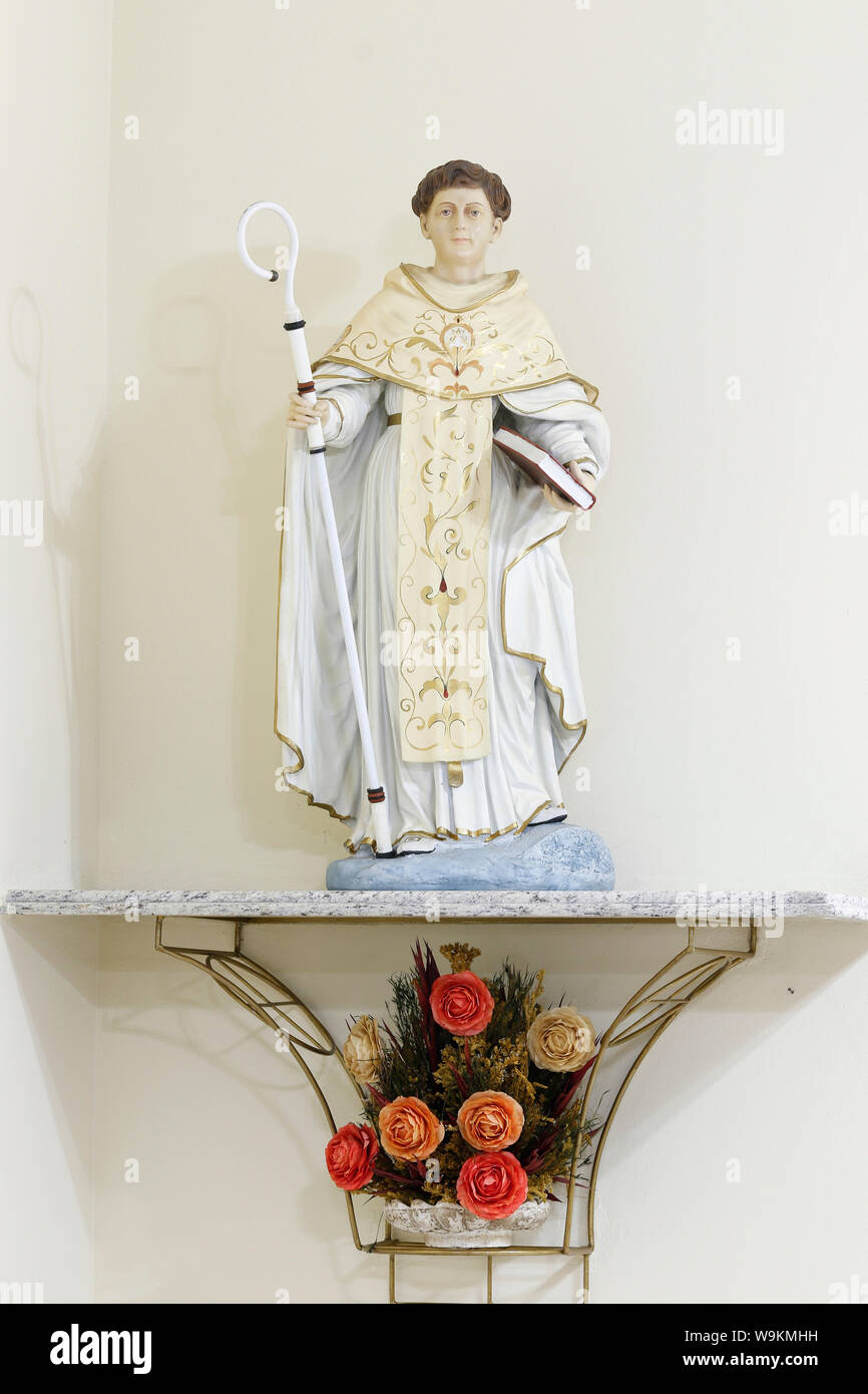 San Bernardo della Chiesa Cattolica - Sao Bernardo - San Bernardo di Clairvaux Foto Stock