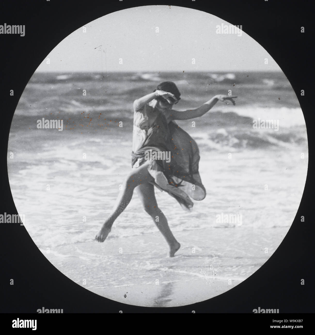 Anna Duncan dancing Foto Stock