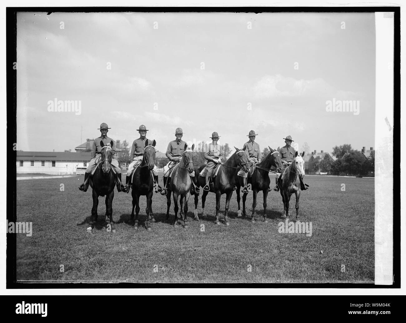 Annuale prova endurance, Fort Riley & Fort Myer cavalleria, [9/24/24] Foto Stock