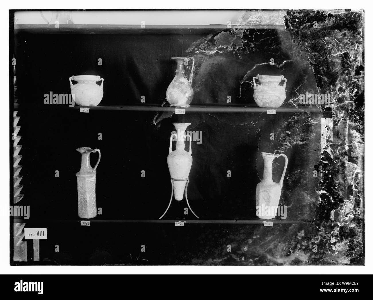 Vetro antico Foto Stock