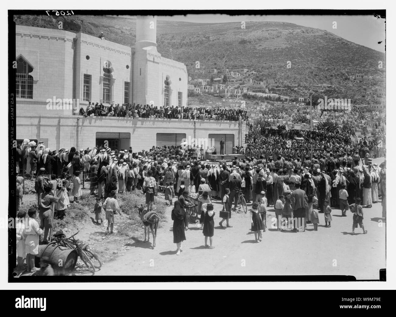 Arab reclute a Nablus, 6 maggio '41 Foto Stock