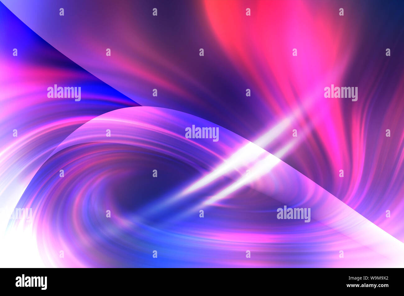 Abstract sfondo colorato con linee lisce Foto Stock