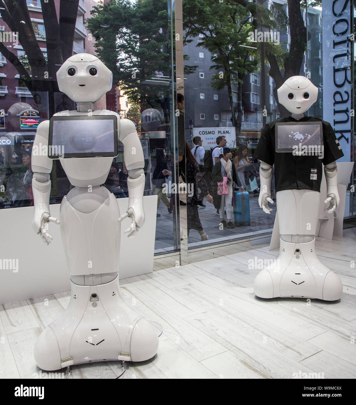 Soddisfare il pepe IL ROBOT A TOKYO , Giappone Foto Stock