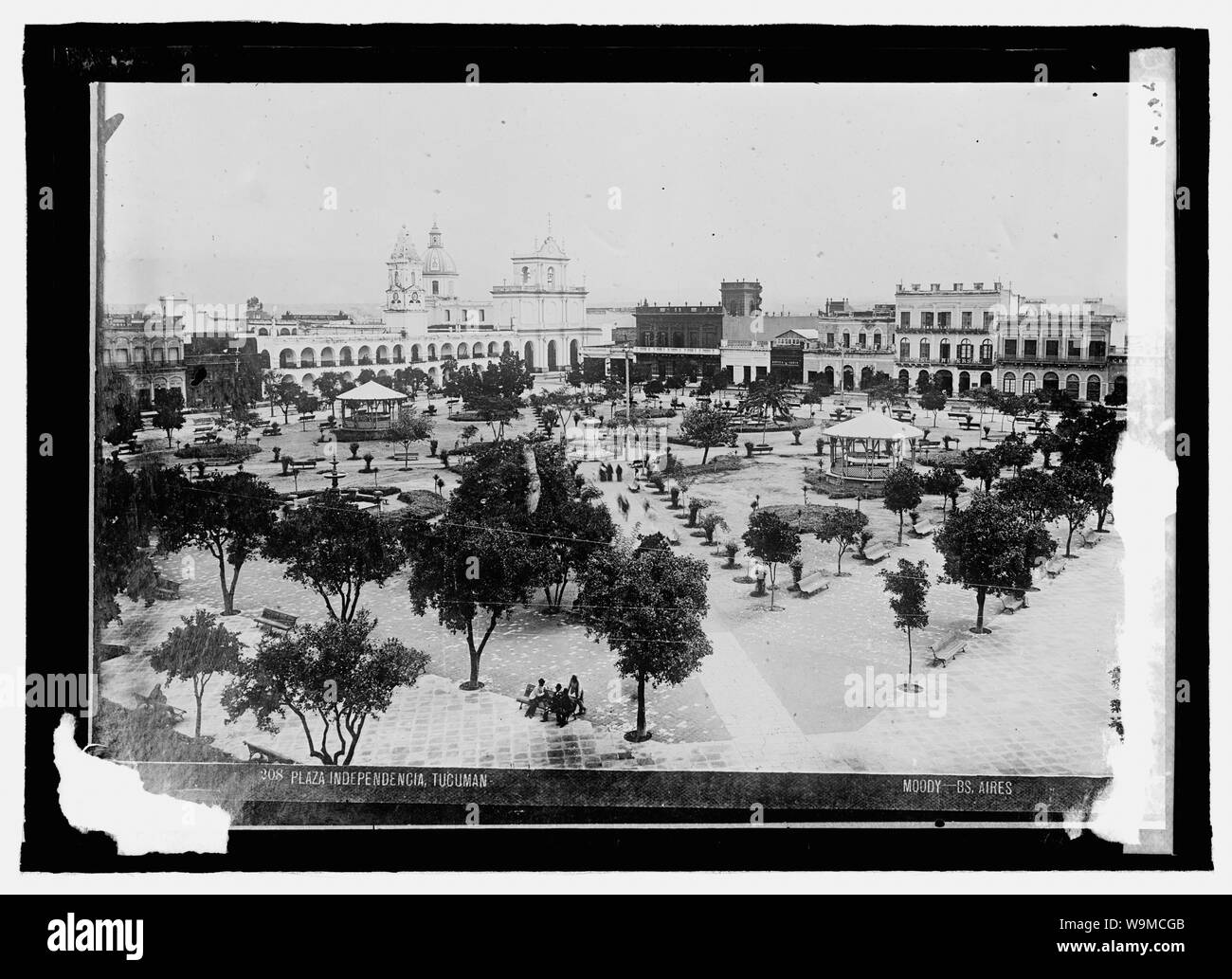 Argentine. Tucuman, Plaza Independencia Foto Stock