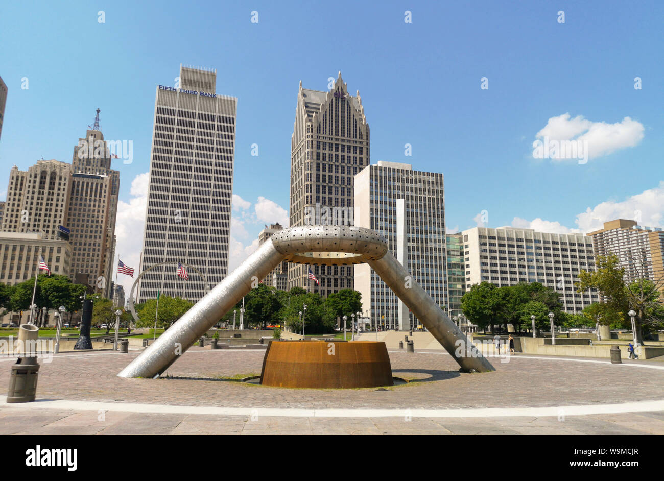 DETROIT/Michigan Foto Stock