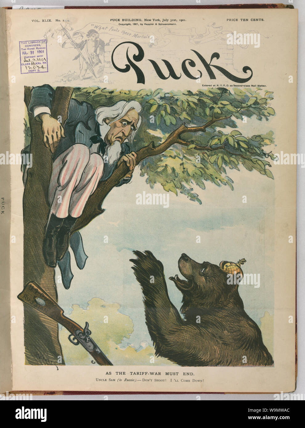 Come tariffa-guerra deve finire / Keppler. Foto Stock