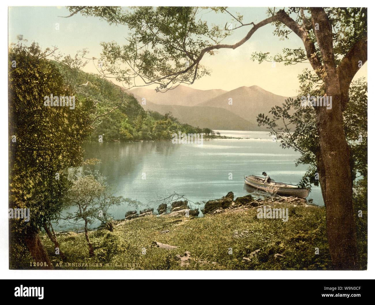 A Innisfallen, Killarney. Contea di Kerry, Irlanda Foto Stock