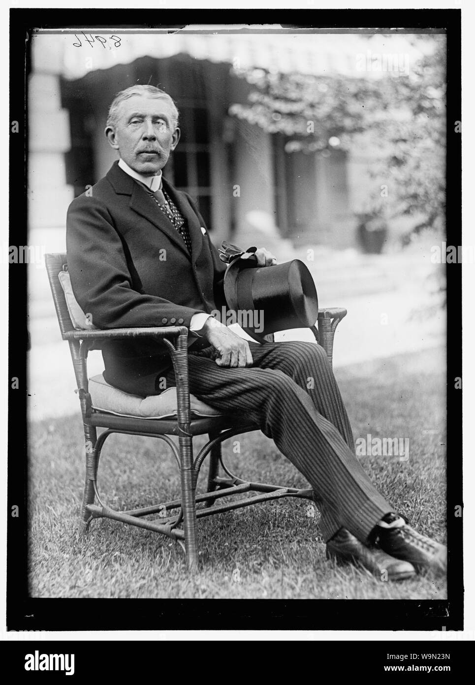 Missione belga di U.S. Il barone LUDOVIC MONCHEUR, CAPO DELLA MISSIONE Foto Stock