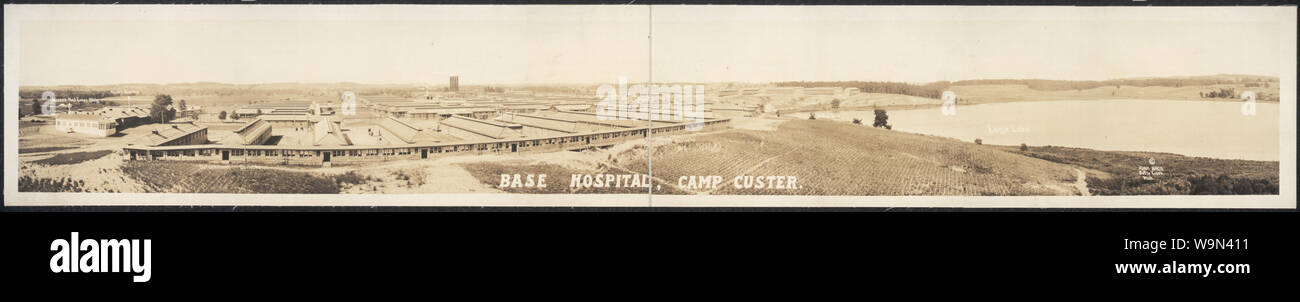 Ospedale Base, Camp Custer Foto Stock