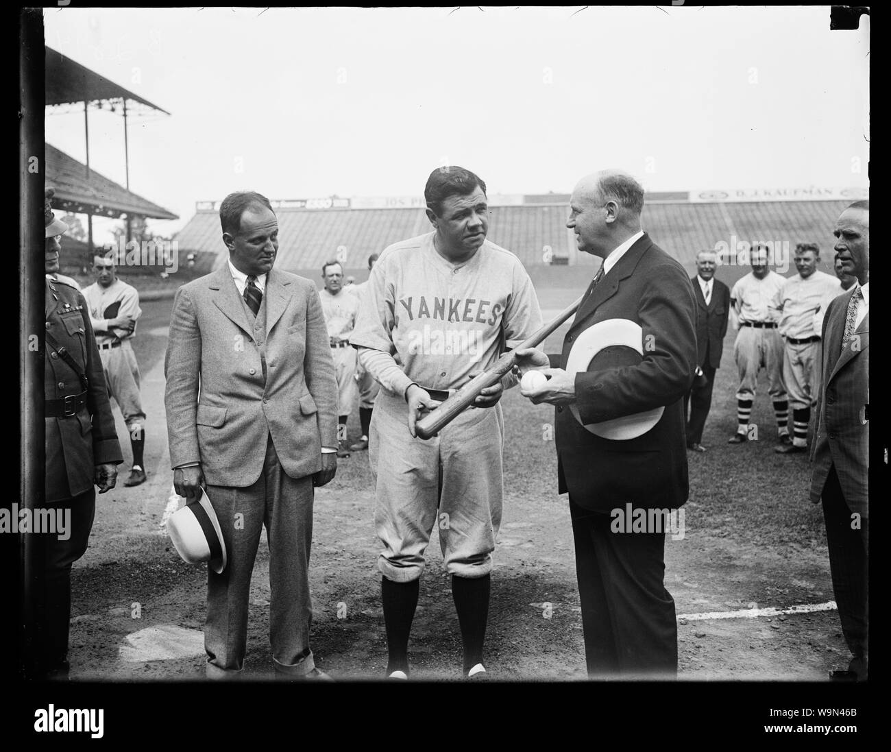 Il baseball Foto Stock