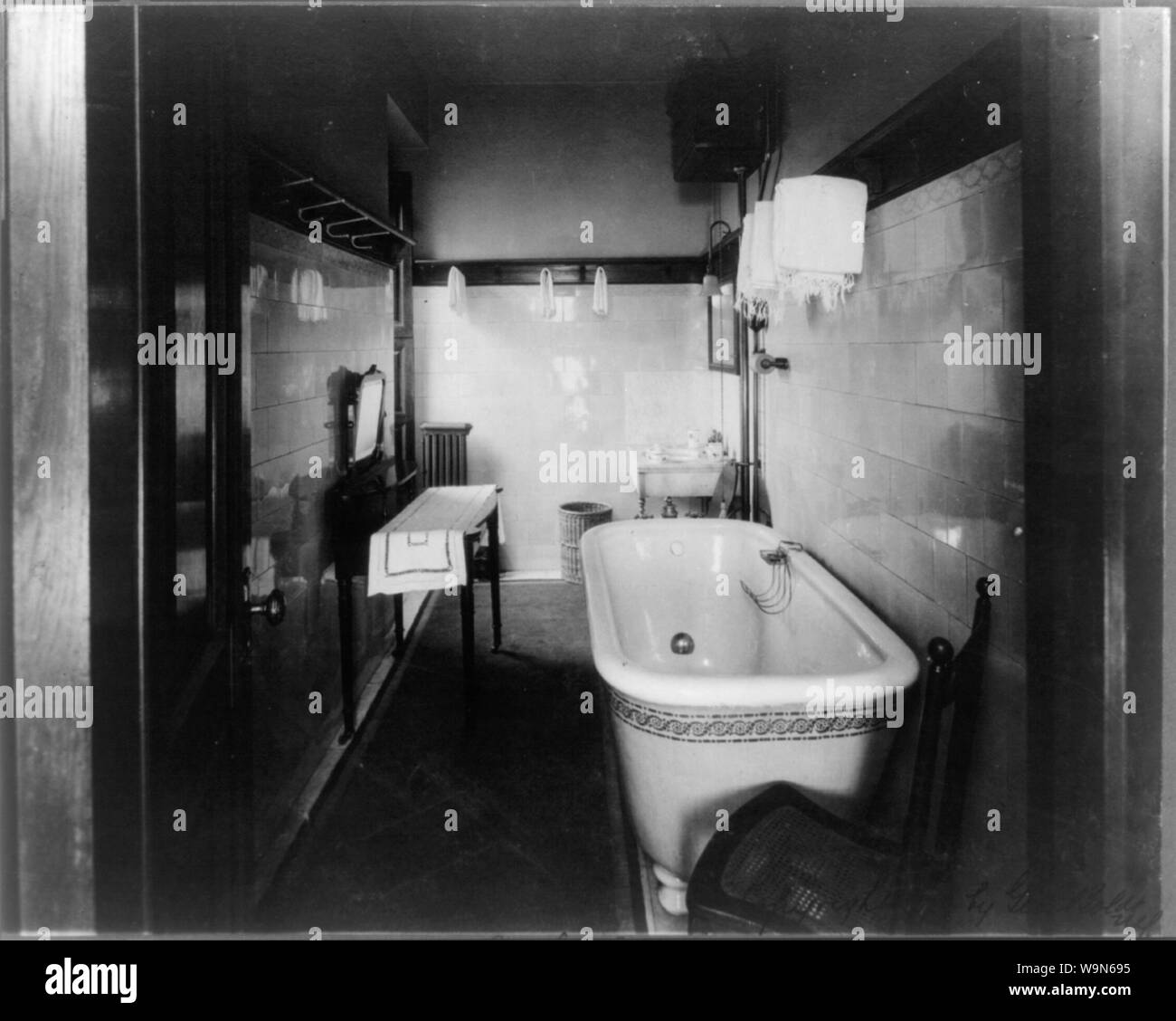 Sala da bagno Foto Stock