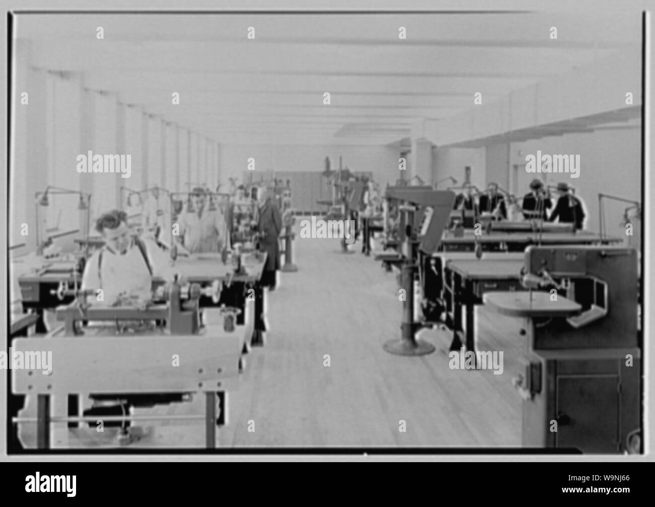 La Bell Telephone Laboratory, Murray Hill, New Jersey. Foto Stock