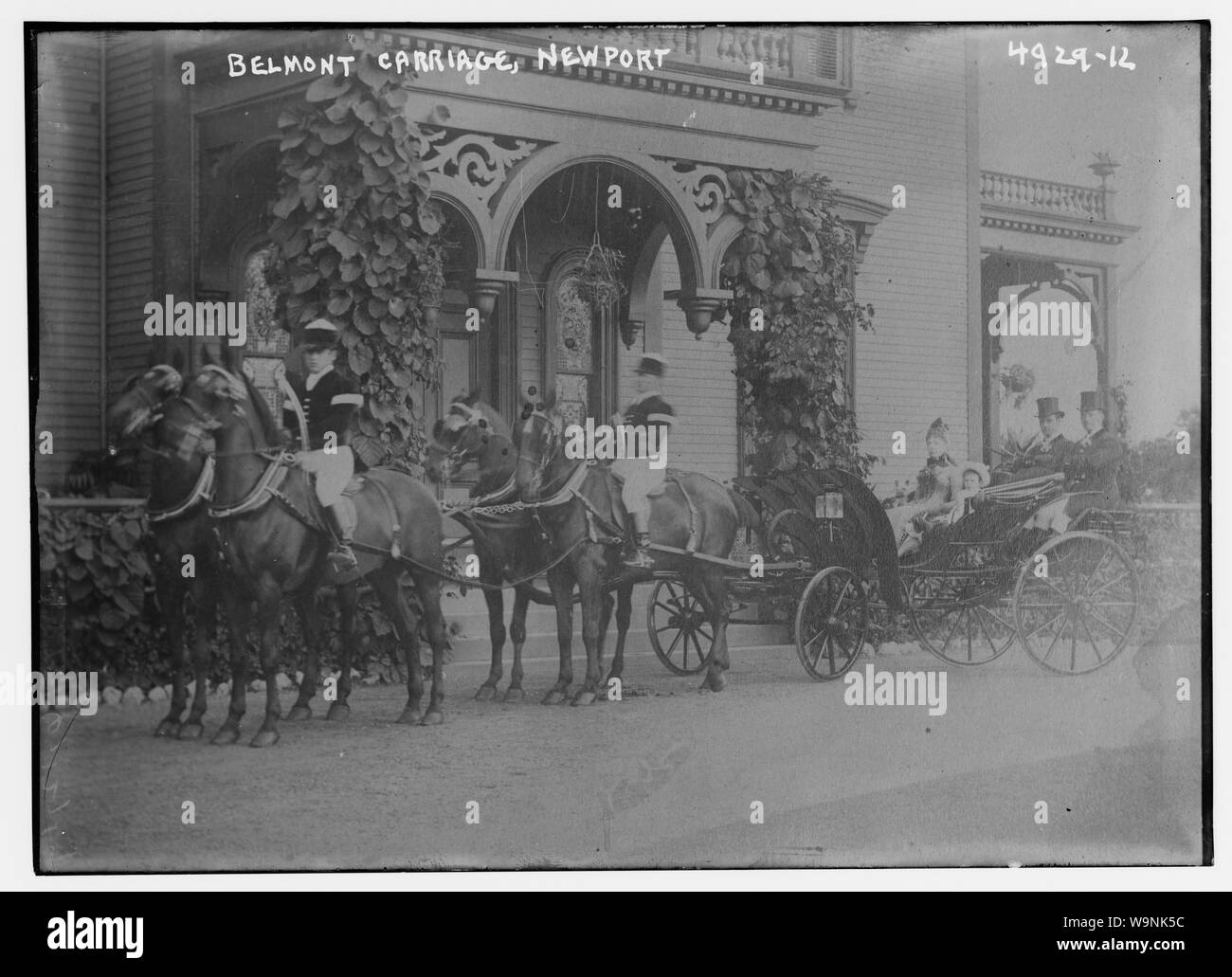 Carrello Belmont, Newport Foto Stock