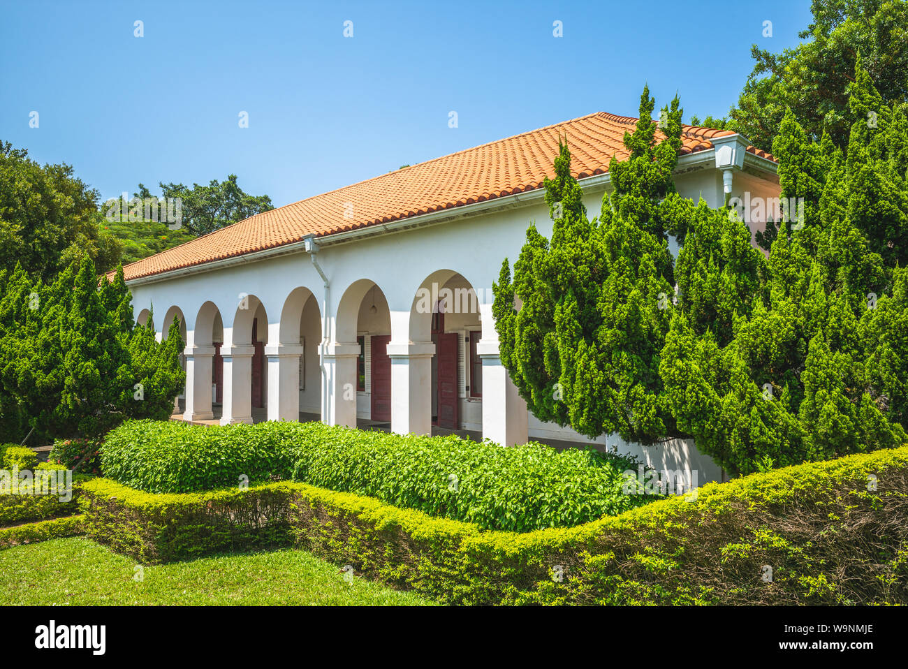 Ex funzionari doganali' Residence a Tamsui, Taiwan Foto Stock