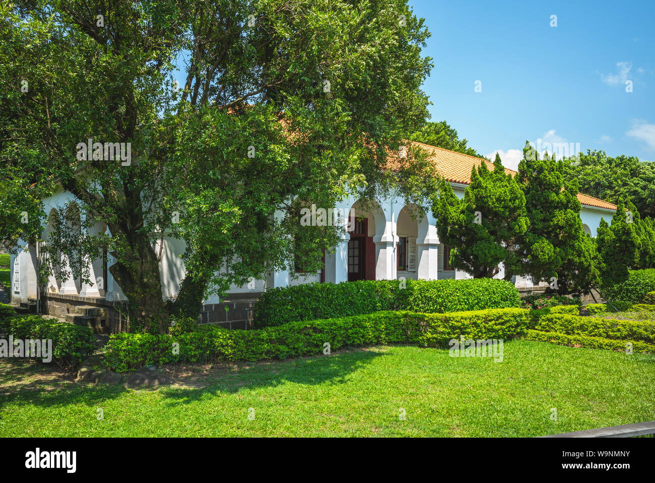 Ex funzionari doganali' Residence a Tamsui, Taiwan Foto Stock