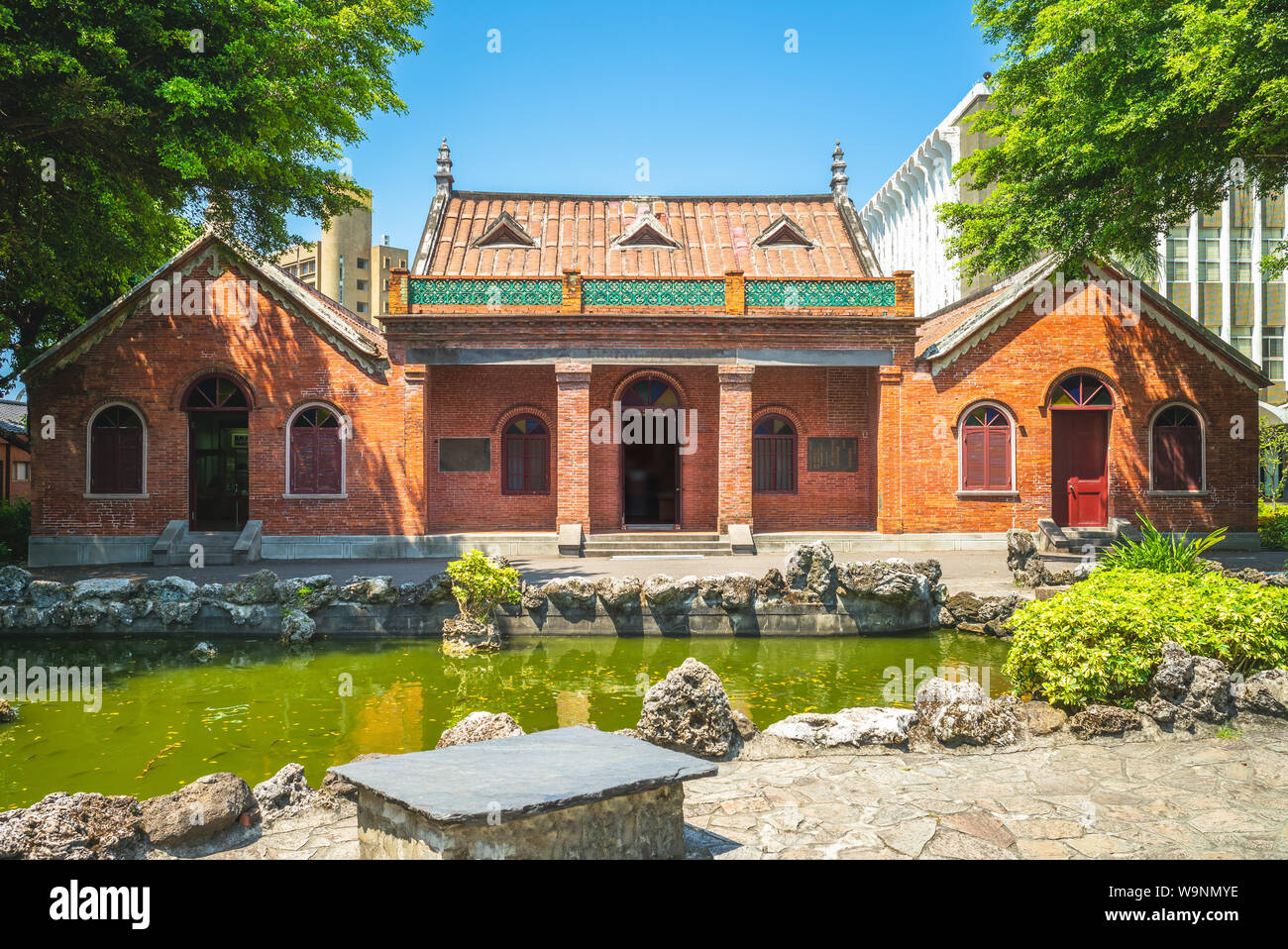 Ex Oxford University College in Tamsui, Taipei, Taiwan Foto Stock