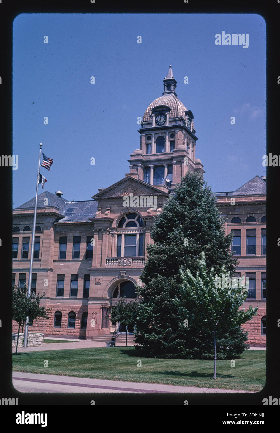 Benton County Courthouse, Vinton, Iowa Foto Stock