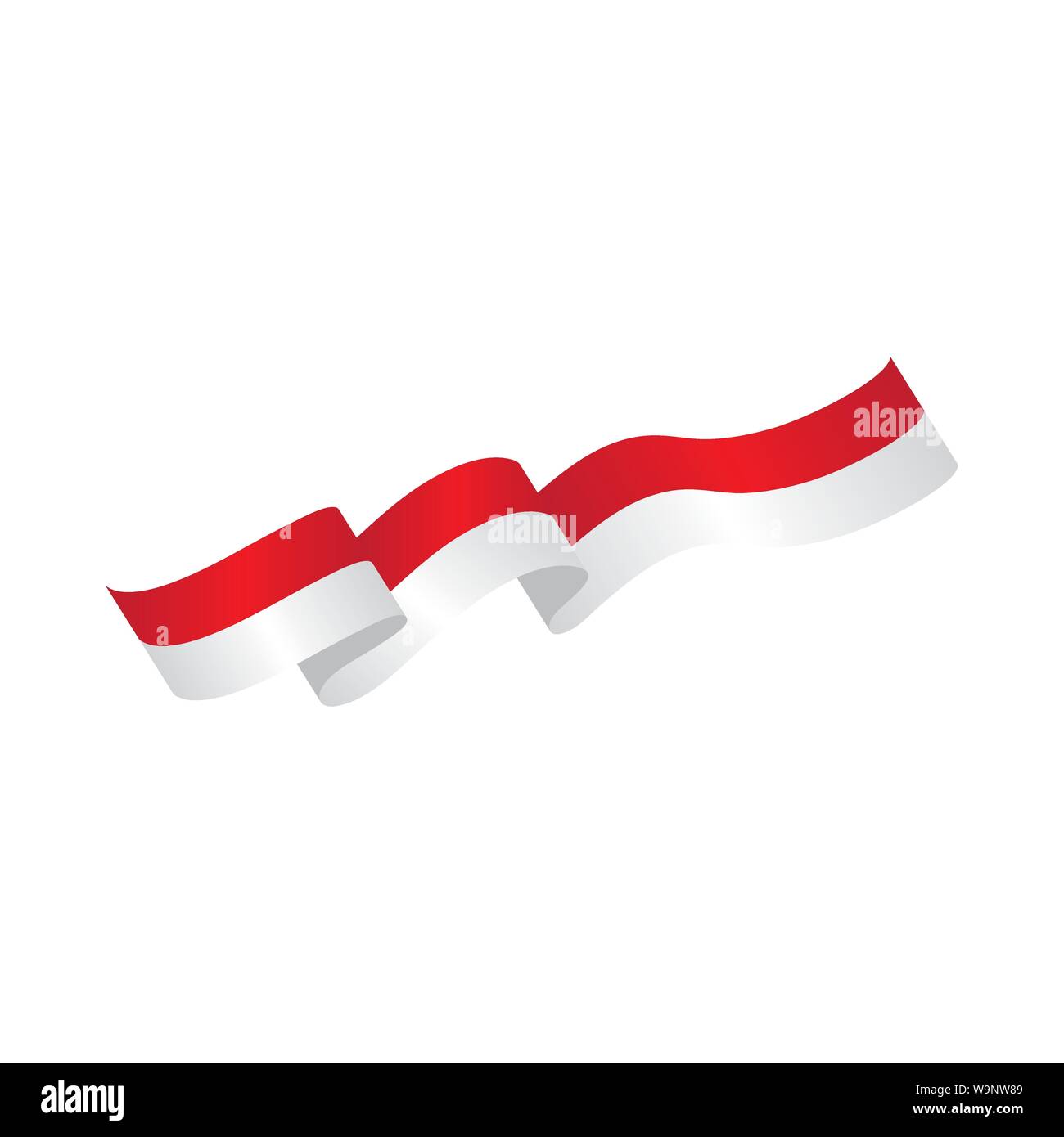 Bandiera dell'indonesia illustrazione vettoriale del modello di progettazione Illustrazione Vettoriale Bandiera dell'indonesia illustrazione vettoriale del modello di progettazione Illustrazione Vettoriale