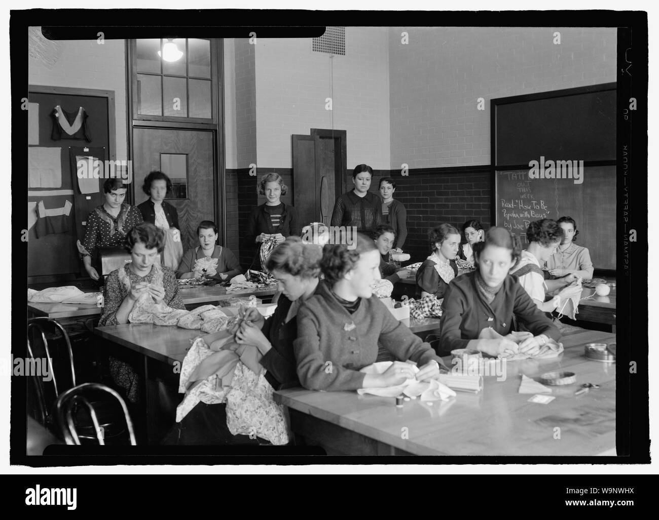 Bethesda, Chevy Chase Scuola, [Md.], 1935 Foto Stock