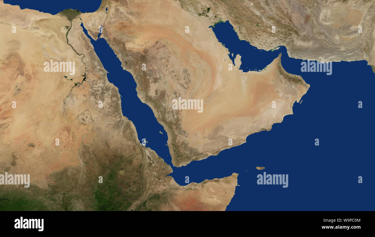 Arabian gulf map immagini e fotografie stock ad alta risoluzione - Alamy