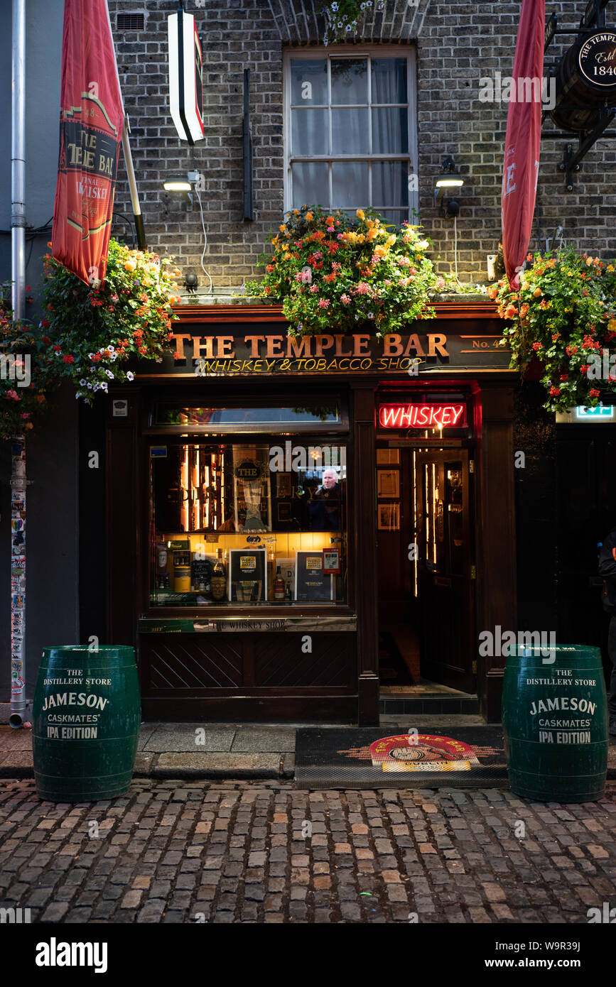 Temple Bar, Dublino, Irlanda Foto Stock