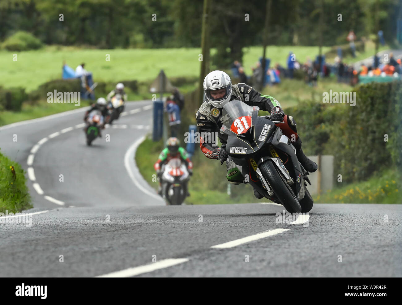 Battere i record di ULSTER GRAND PRIX Foto Stock