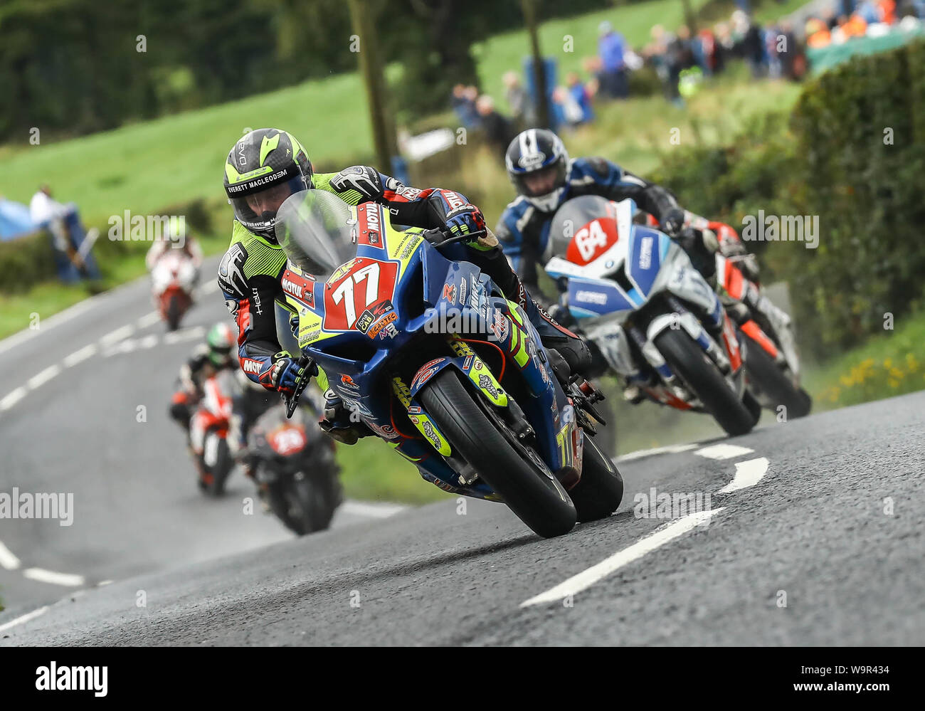 Battere i record di ULSTER GRAND PRIX Foto Stock