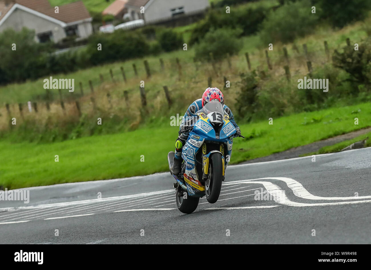 Battere i record di ULSTER GRAND PRIX Foto Stock