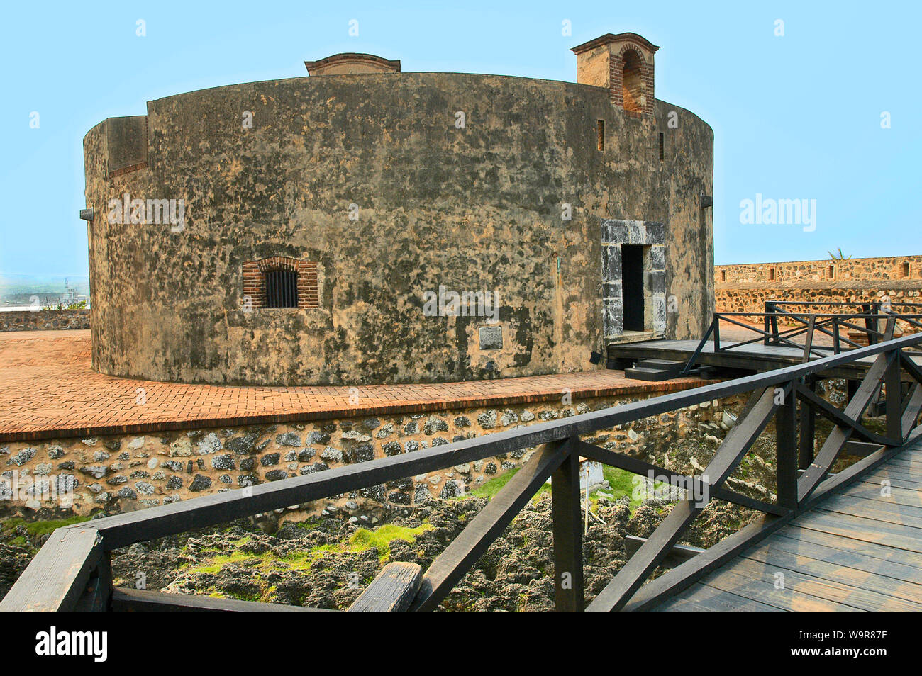 Spanish Fort San Felipe, Puerto Plata, Repubblica Dominicana Foto Stock
