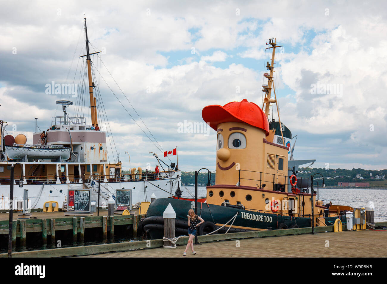 Rimorchiatore Theodore troppo, Halifax, Nova Scotia, Canada Foto Stock