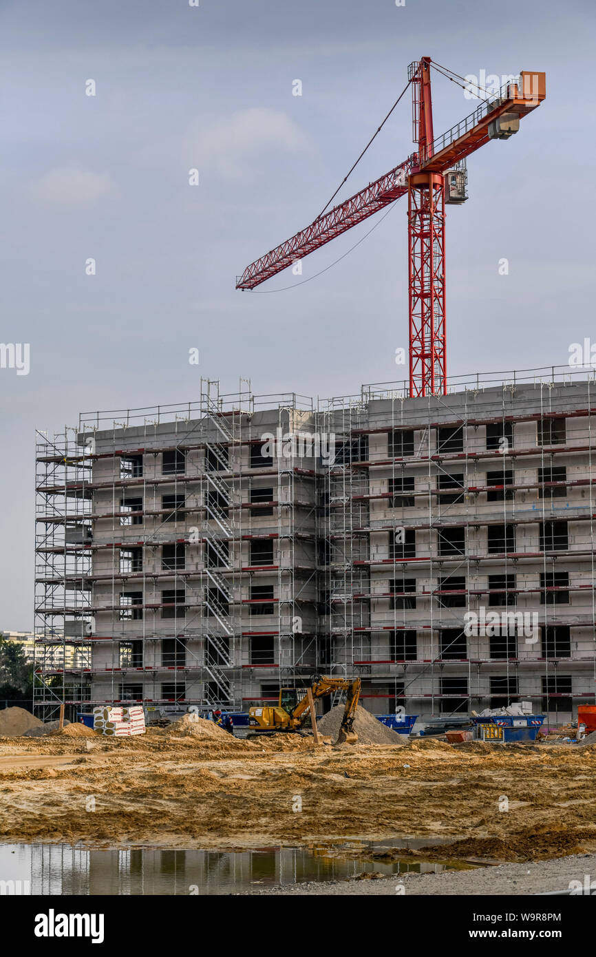 Wohnungsbau, Maximilians Quartier, Forckenbeckstrasse, Schmargendorf, Wilmersdorf, Berlino, Deutschland Foto Stock