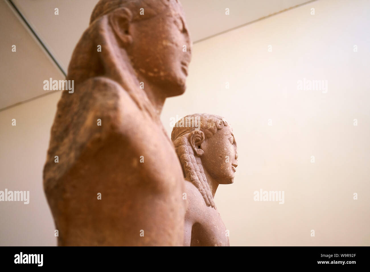 Il 'gemelli di Argos " VI secolo a.c. kouroi statue nel museo Delphi Foto Stock
