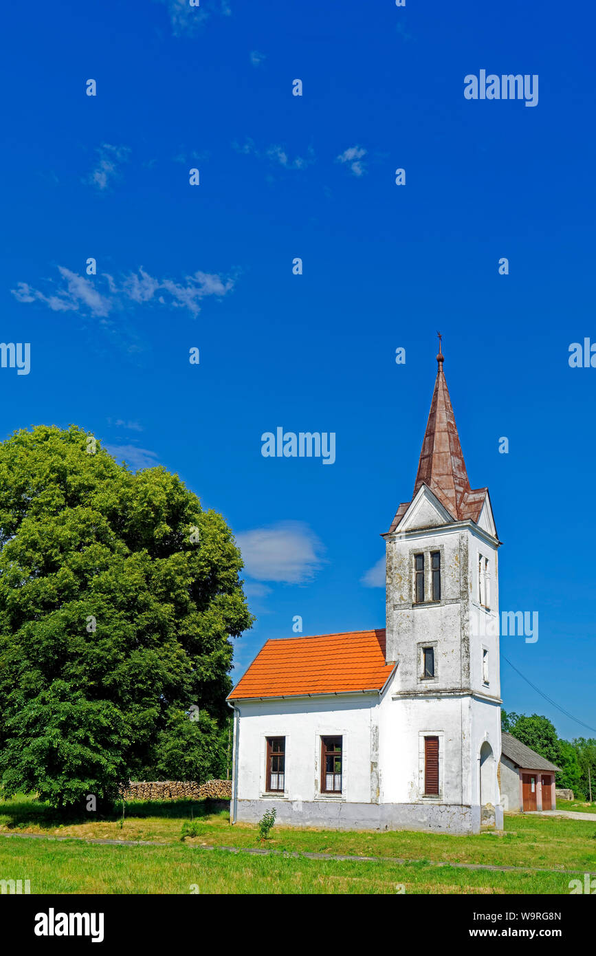 Örség, Wächterregion, Kirche Foto Stock