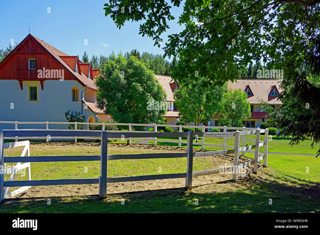 Ferienanlage Foto Stock