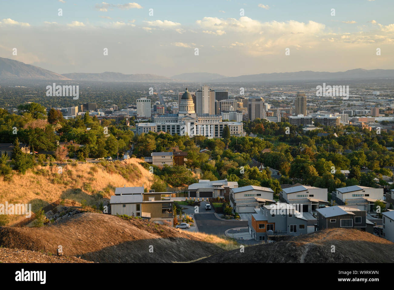 America del Nord, America, STATI UNITI D'AMERICA, Grande Bacino, Utah, Salt Lake City.Caption locale *** Foto Stock