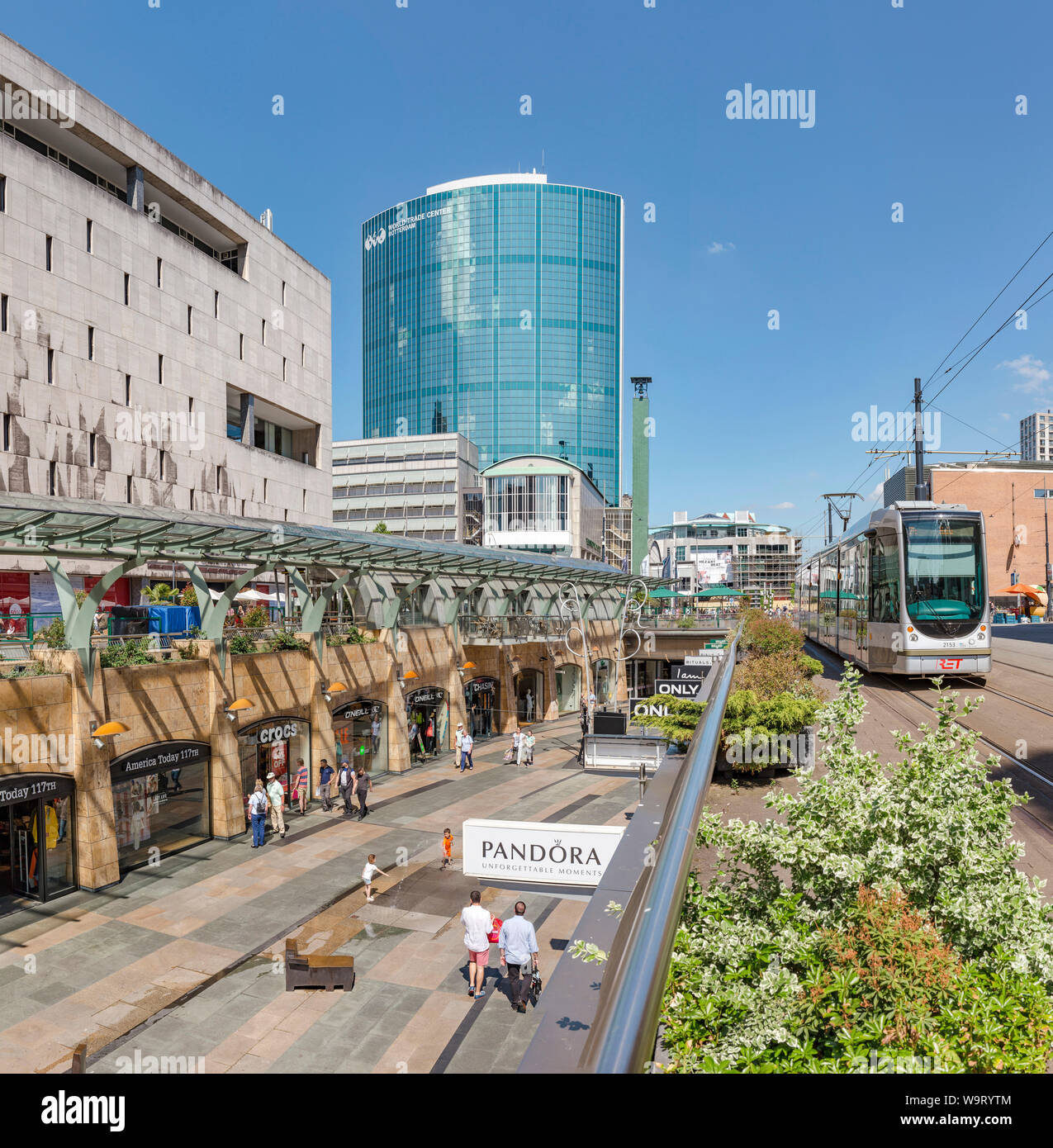 World Trade Center, tranvia, 30063736.Caption locale *** Foto Stock