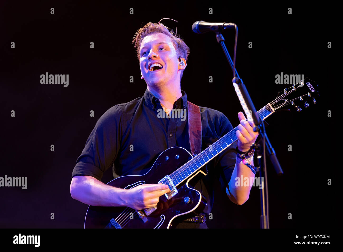 BENICASSIM, SPAGNA - LUGLIO 21: George Ezra (band indie pop) si esibirà in concerto al Festival FIB (Festival Internacional de Benicassim) il 21 luglio 2019 in Foto Stock