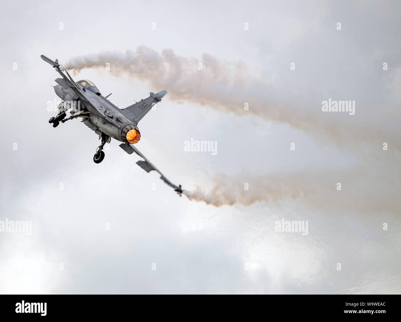 SAAB JAS 39C Gripen presso il Royal International Air Tattoo 2019 Foto Stock