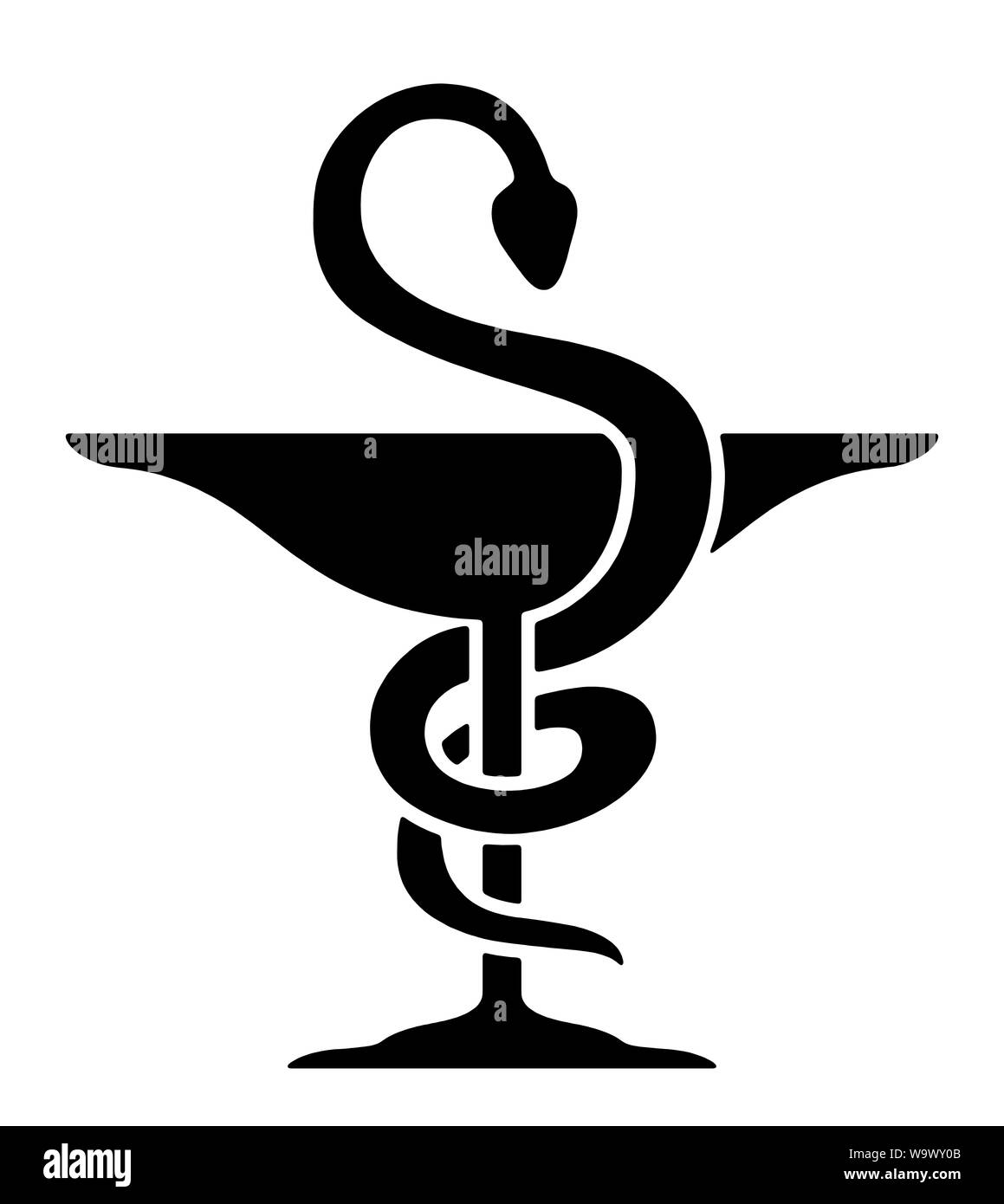 Ciotola di Hygieia 2 Foto Stock