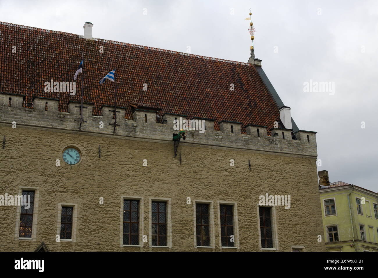 Castello di Toompea a Tallinn, Estonia Foto Stock