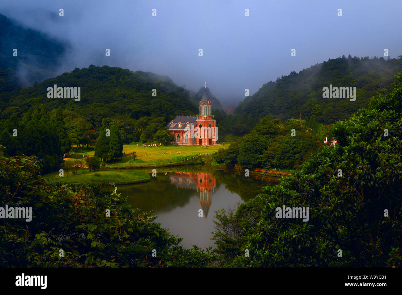 Paesaggio di montagna Foto Stock