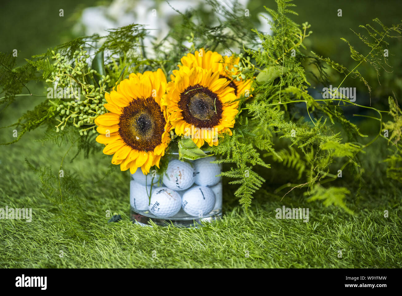Nozze di Golf Foto Stock