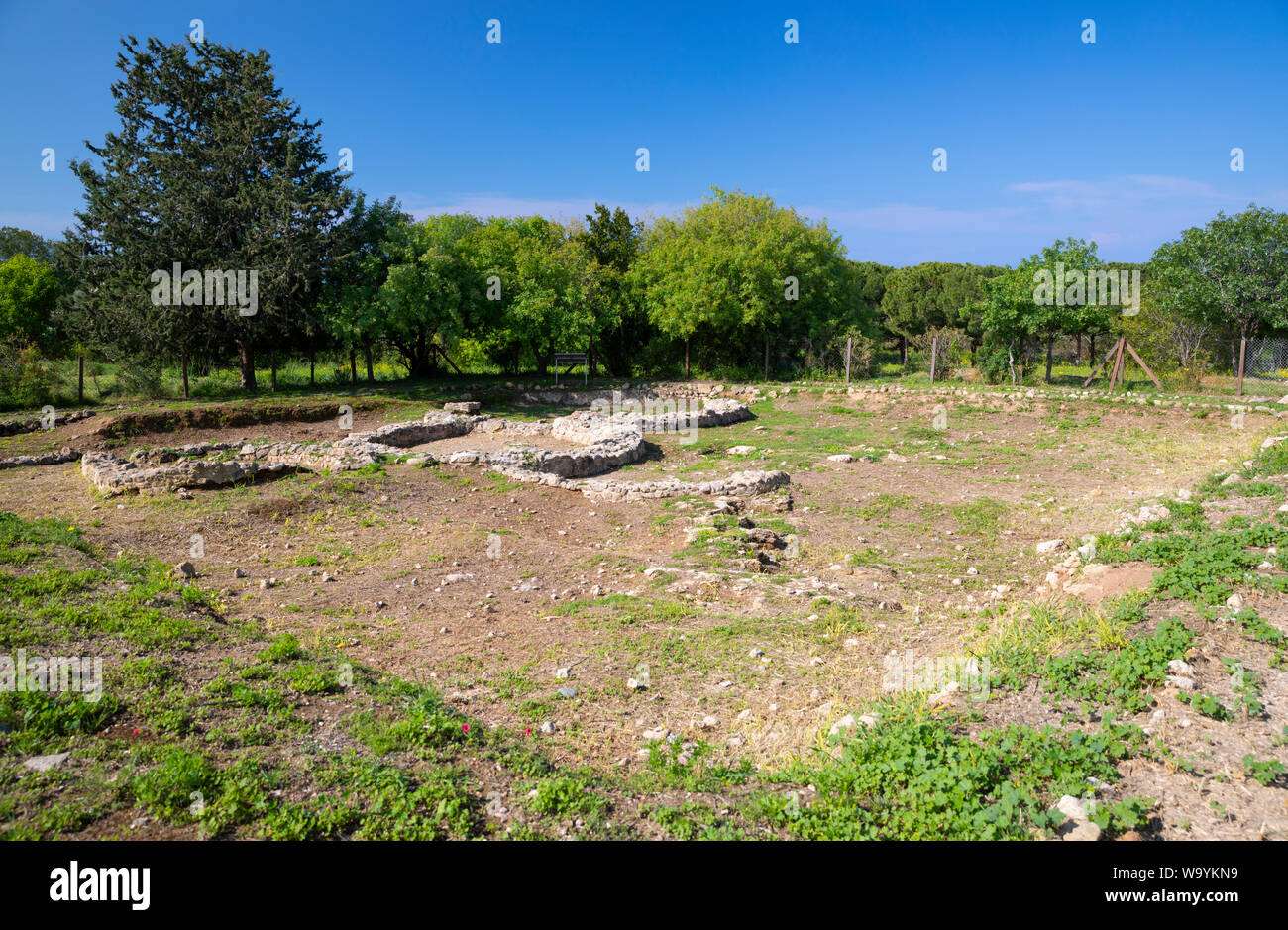 Lempa villaggio preistorico, Cipro Foto Stock
