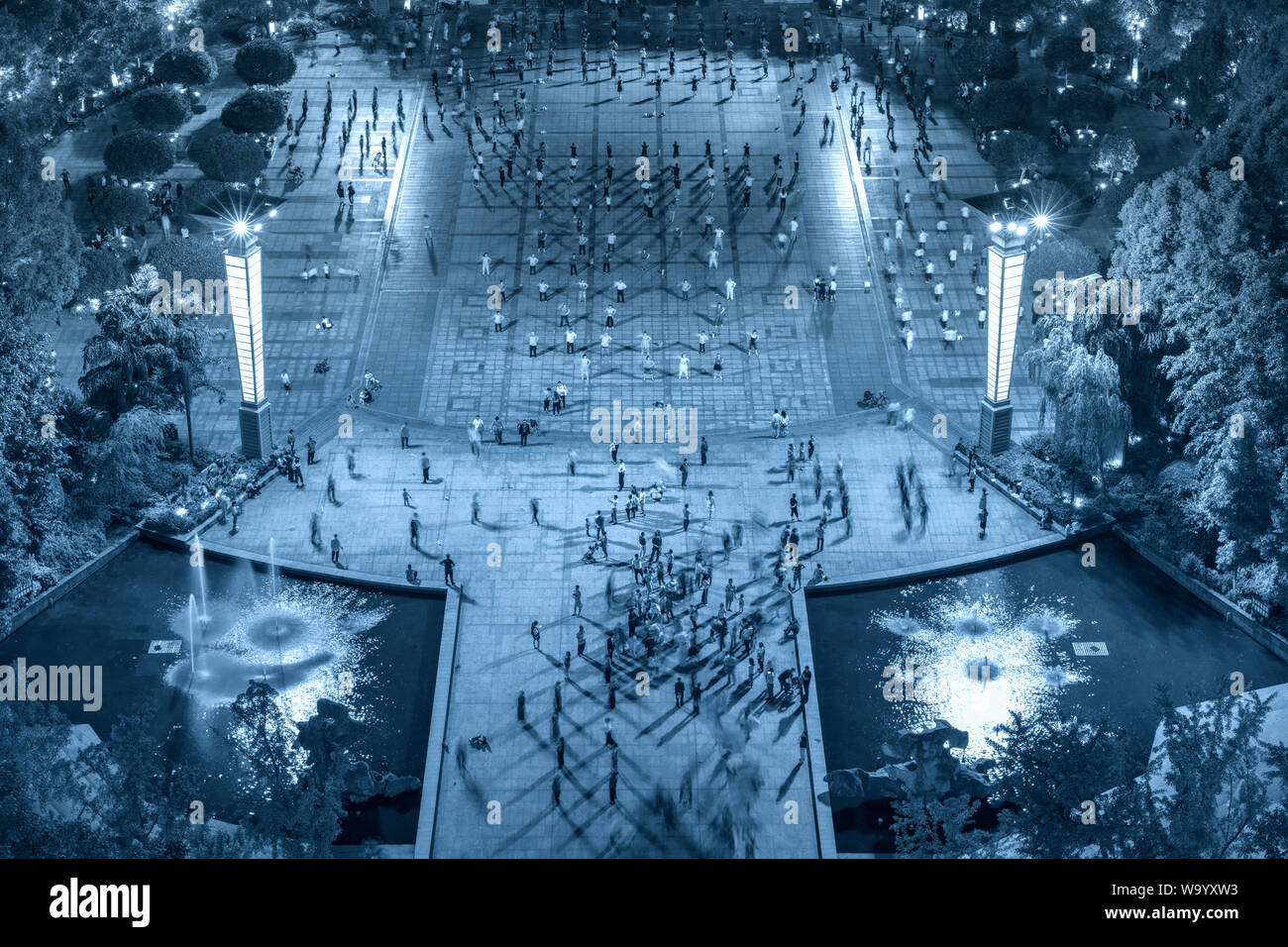 Chongqing wansheng plaza Foto Stock