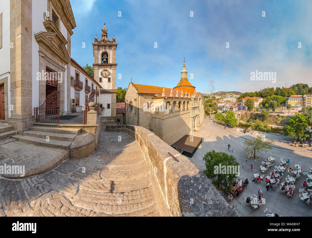 De Nosso Senhor dos Aflitos, Igreja de São Gonçalo, quadrato, Amarante, Portogallo Portogallo, 30062791.Caption locale *** Foto Stock