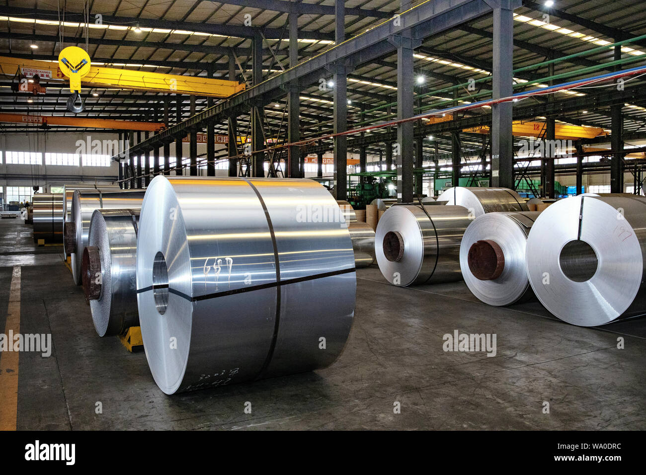 Chongqing fabbrica impianto di alluminio Foto Stock