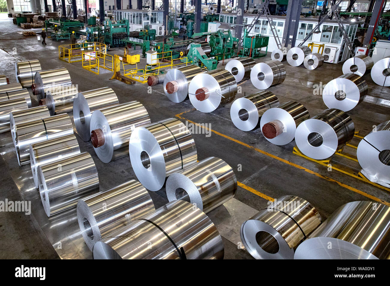 Chongqing fabbrica impianto di alluminio Foto Stock