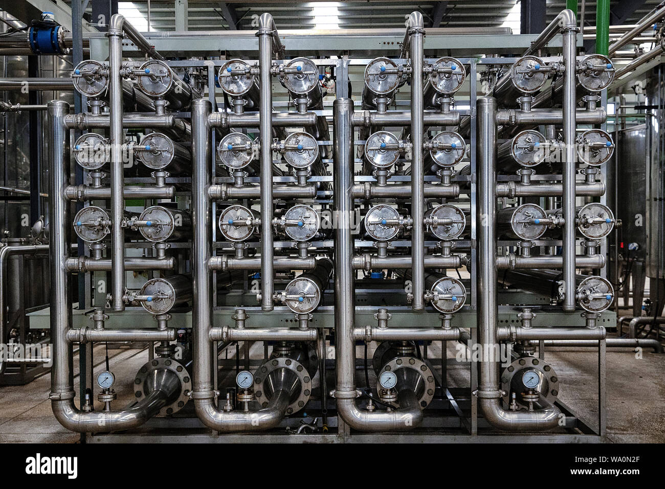 Chongqing workshop in fabbrica Foto Stock