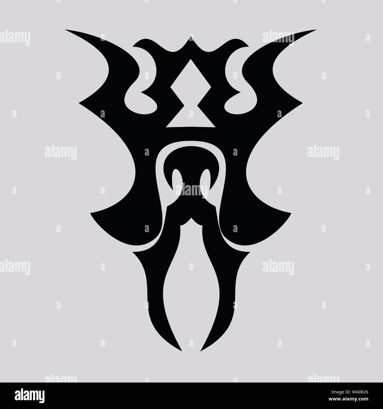 Tatuaggi tribal design vettoriali Illustrazione Vettoriale