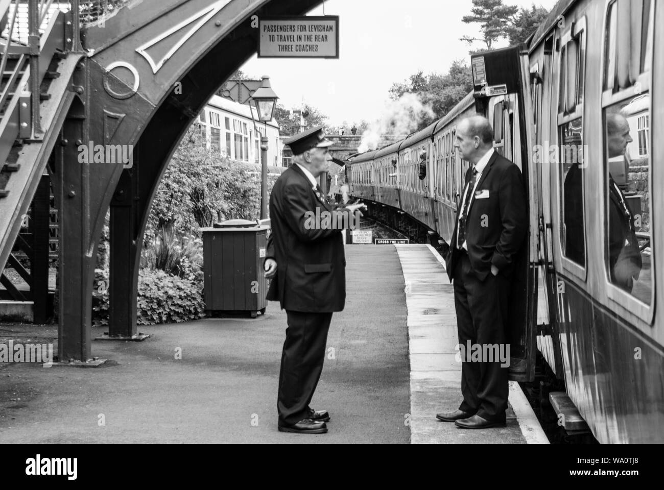 North Yorkshire Moors Railway Foto Stock